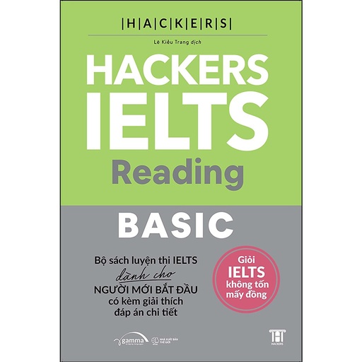[8935309501106] Hackers ielts reading Basic 219k