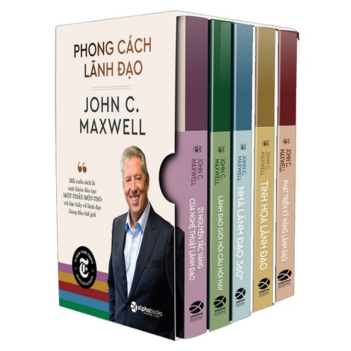 Lãnh đạo phong cách John C.  Maxwell ( 5 cuốn ) 1.145k