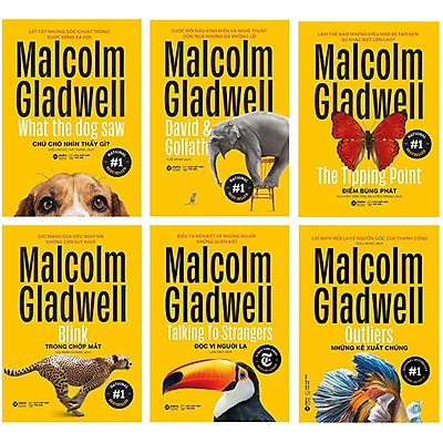 [8935251416268] Sách - Bộ sách Malcolm Gladwell (6 cuốn) 914k
