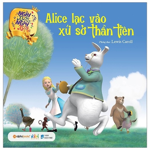 [8935251412468] Sách - Ngày xửa ngày xưa - Alice lạc vào xứ sở thần tiên 39k