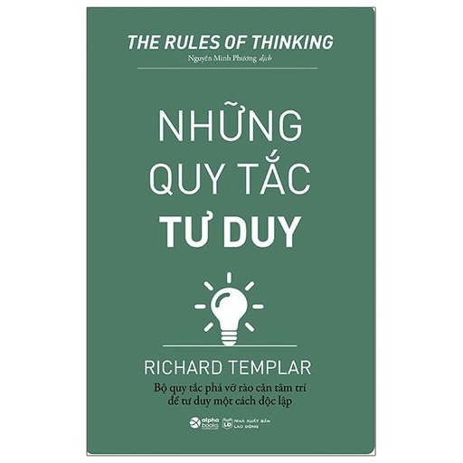 [8935251416435] Sách - Những quy tắc tư duy 129k